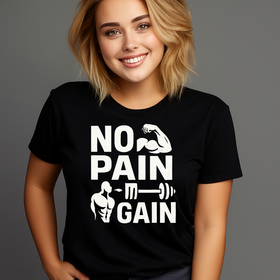 No Pain No Gain - Positivity Prints
