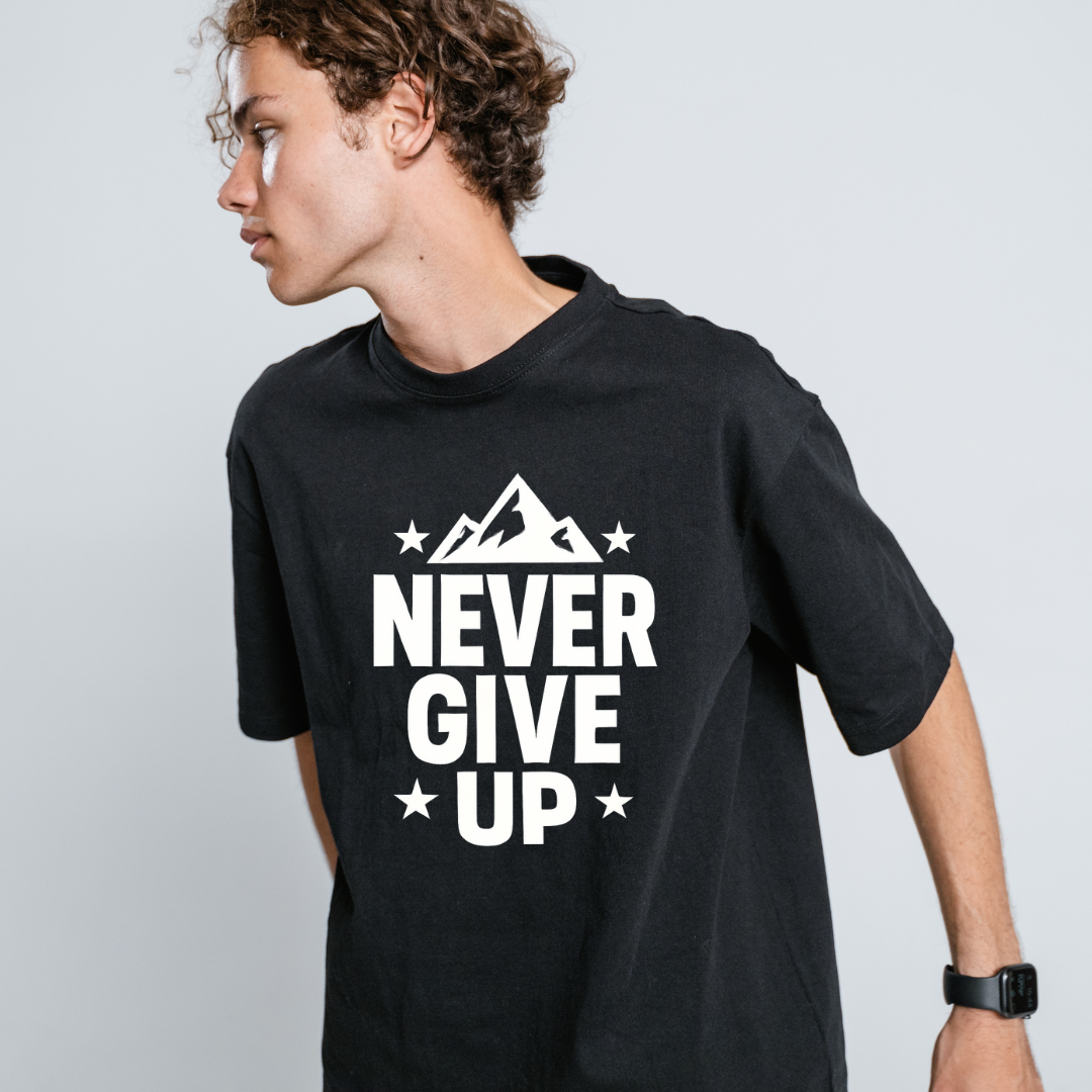 Never Give Up - Positivity Prints