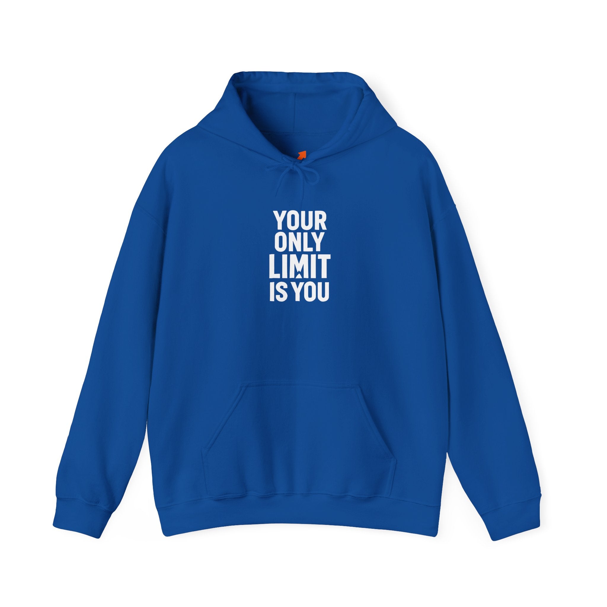 Motivational Hoodie — "Your Only Limit Is You" Inspirational Pullover - Positivity Prints