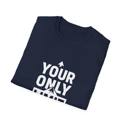 Your Only Limit Is You Motivational T‑Shirt – Inspirational Graphic Tee for Positive Mindset