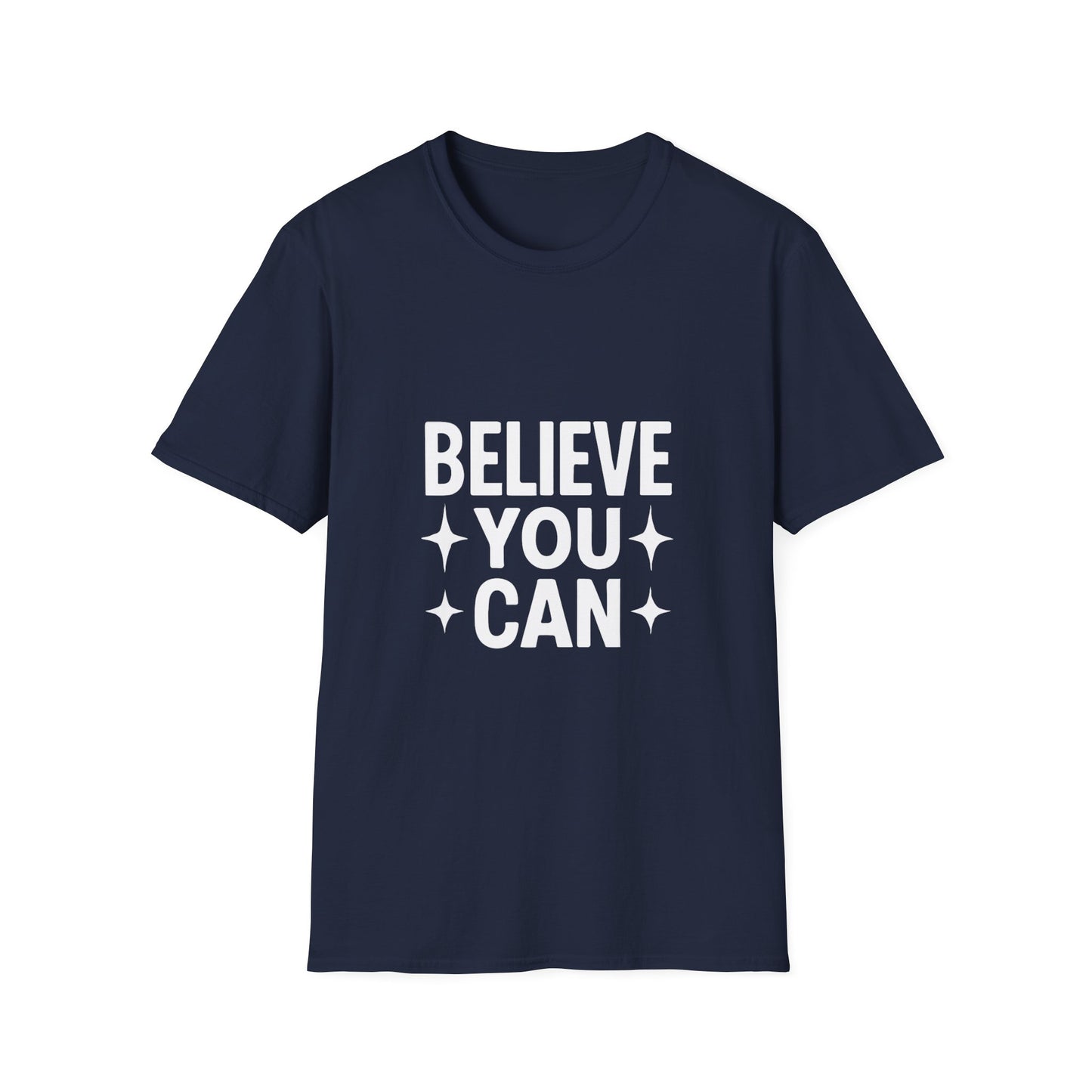 Believe You Can T-Shirt – Self Belief Motivational Quote Tee