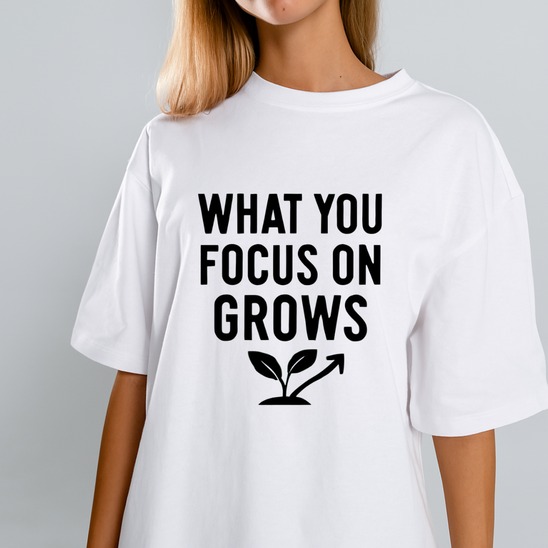 What You Focus On Grows - Positivity Prints