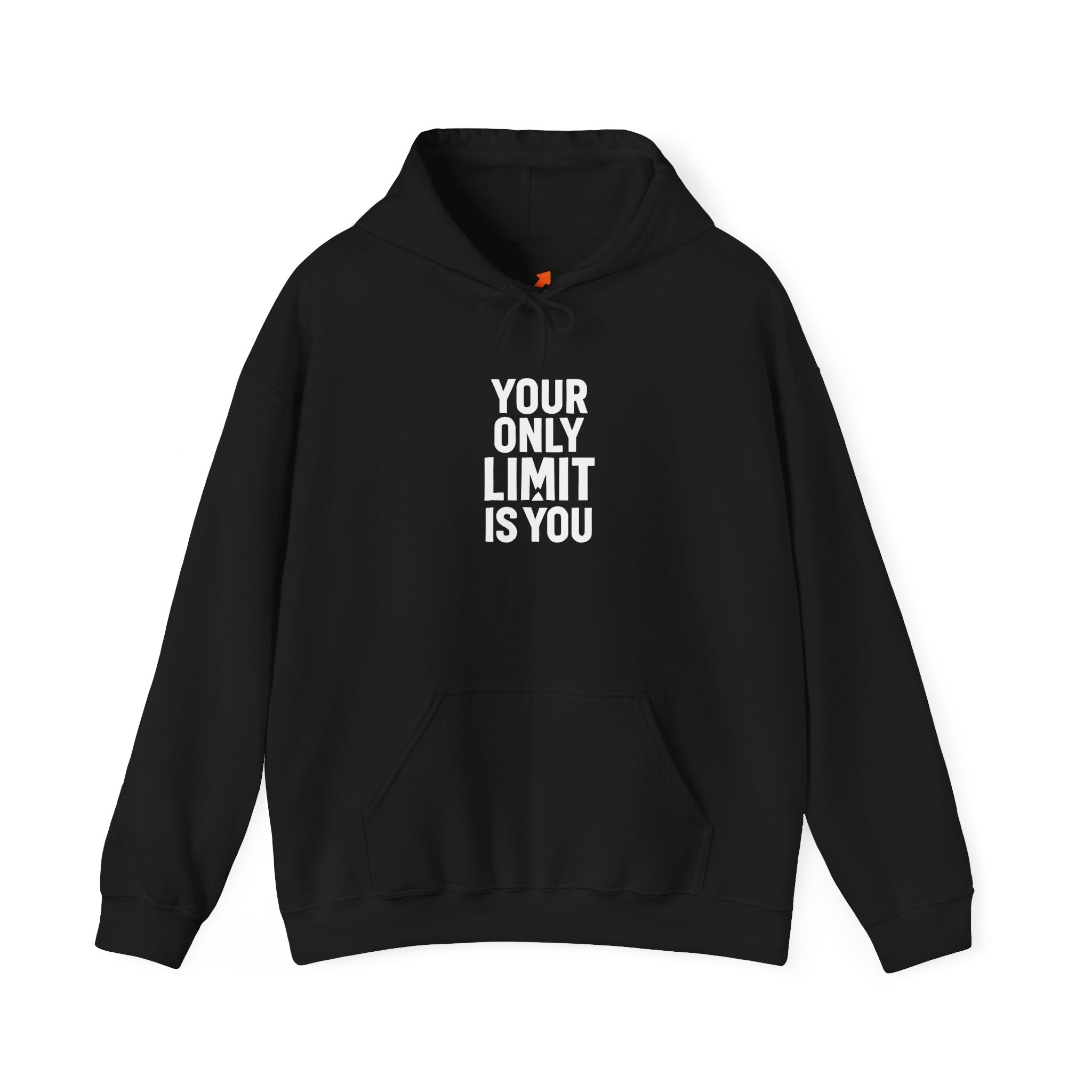 Motivational Hoodie — "Your Only Limit Is You" Inspirational Pullover - Positivity Prints