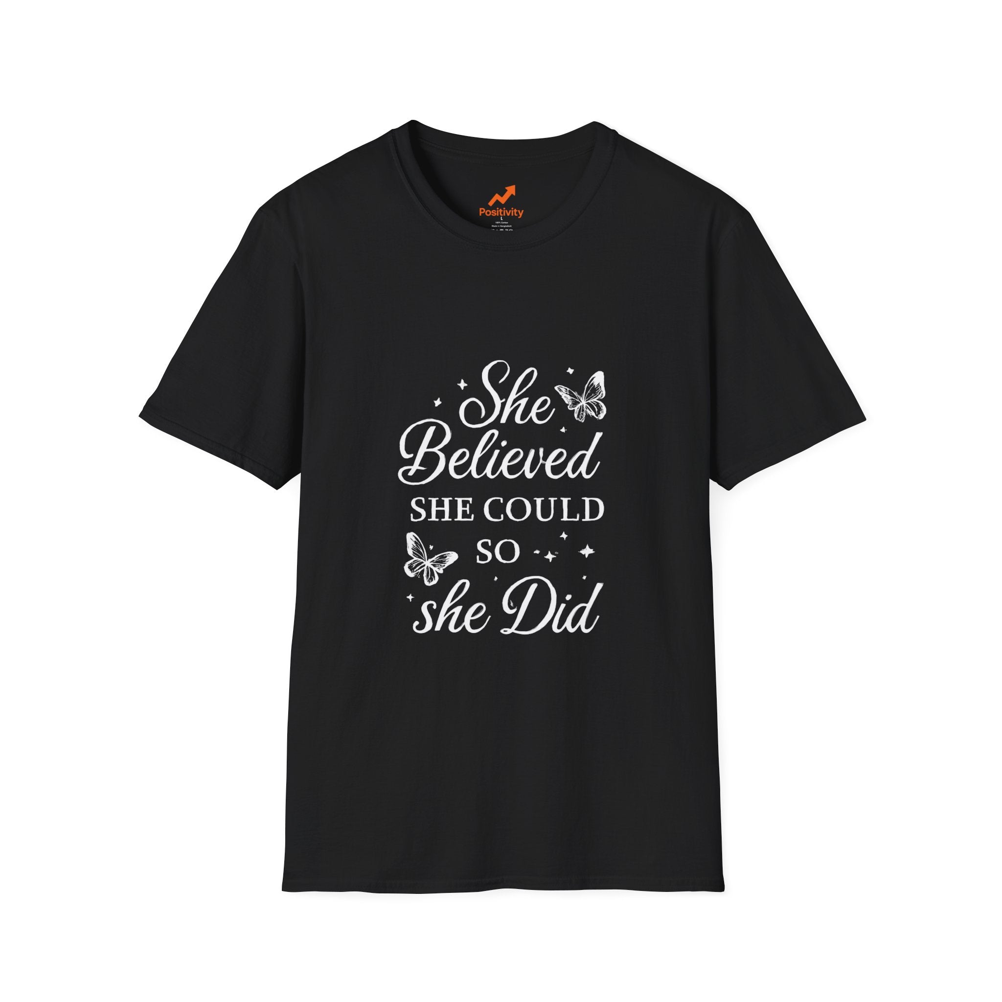 She Believed She Could So She Did - Positivity Prints