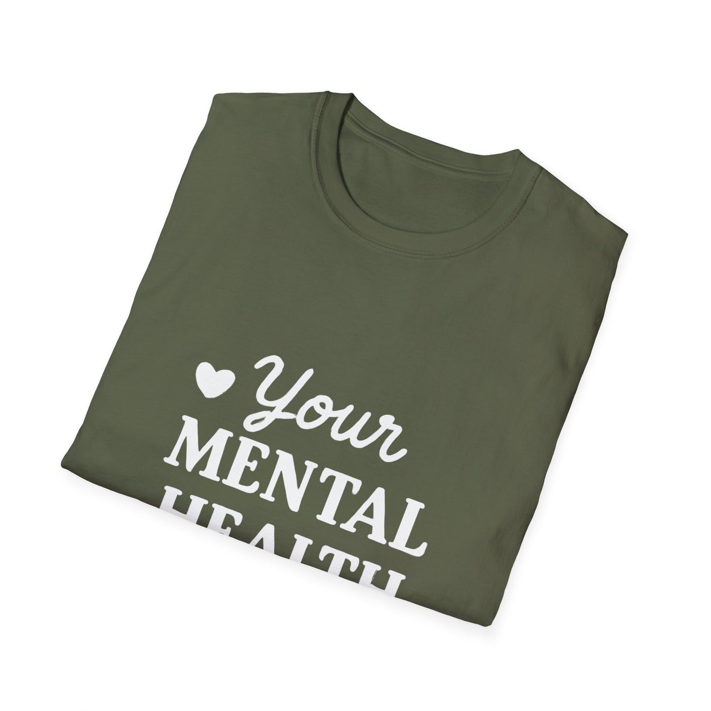 Your Mental Health Is Priority Motivational T‑Shirt – Inspirational Graphic Tee for Positive Mindset