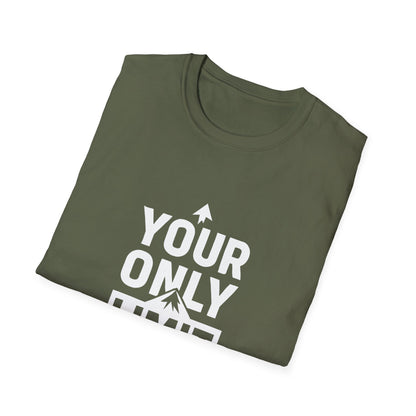 Your Only Limit Is You Motivational T‑Shirt – Inspirational Graphic Tee for Positive Mindset