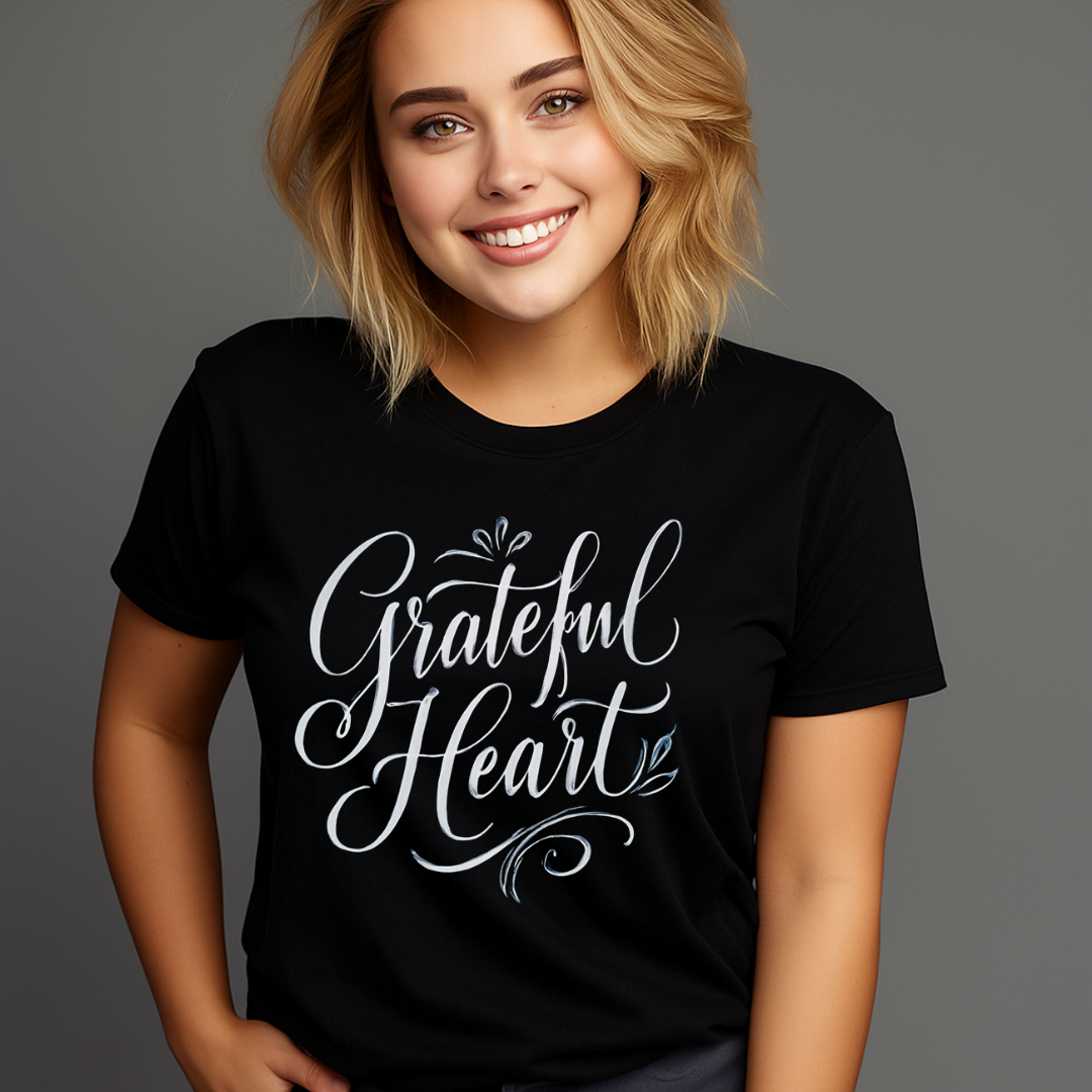 Grateful Heart - Positivity Prints