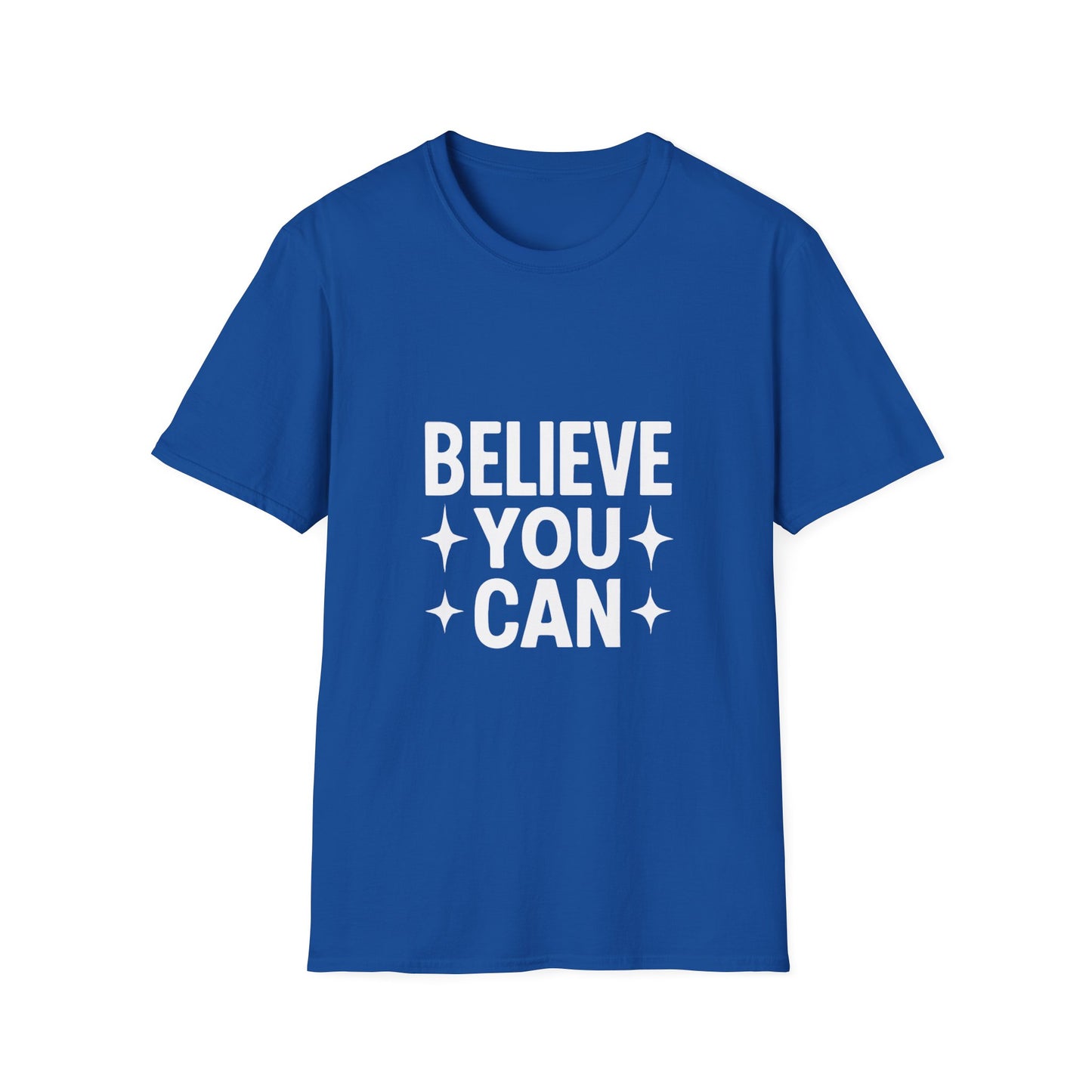 Believe You Can T-Shirt – Self Belief Motivational Quote Tee