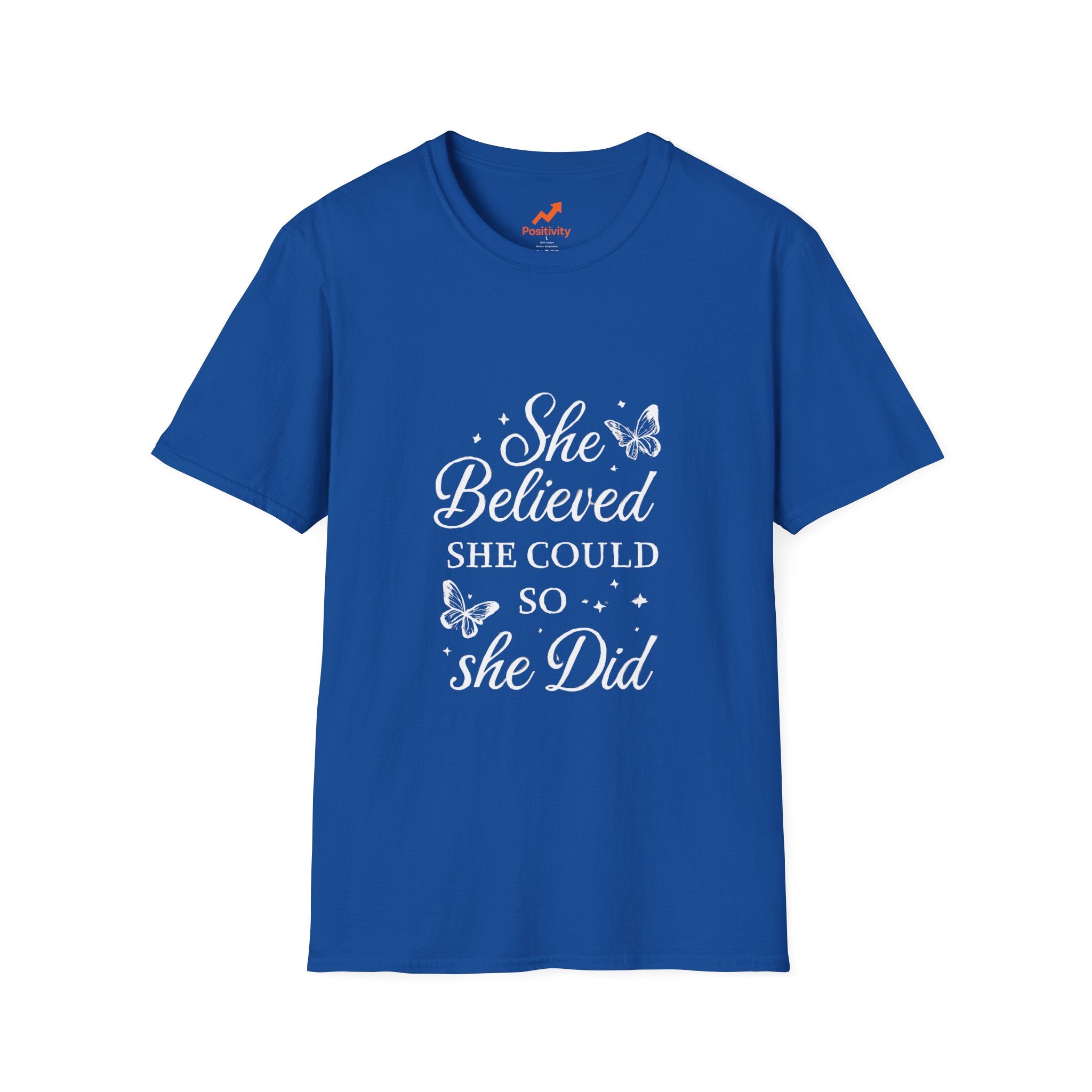 She Believed She Could So She Did - Positivity Prints