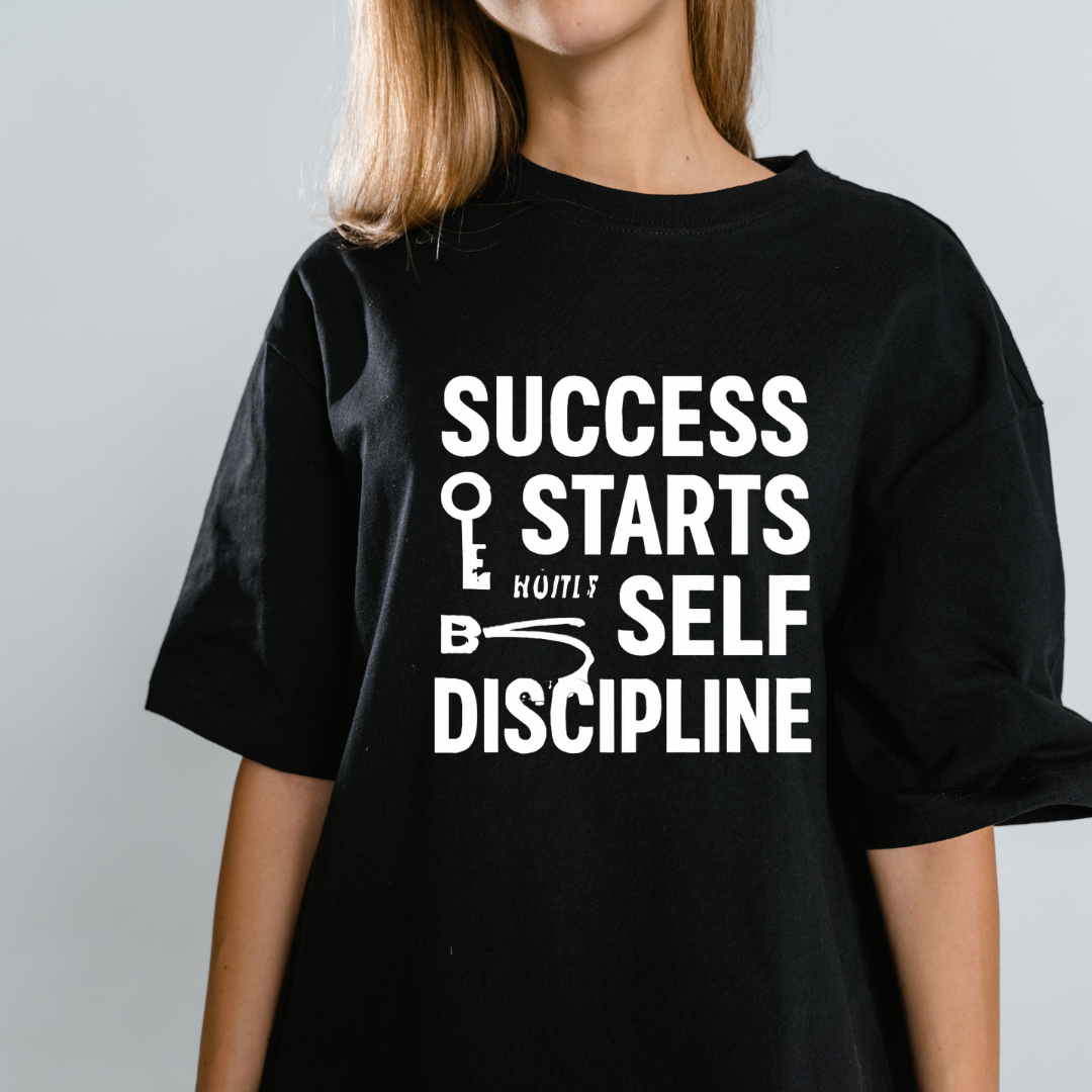 Success Starts With Self Discipline - Positivity Prints