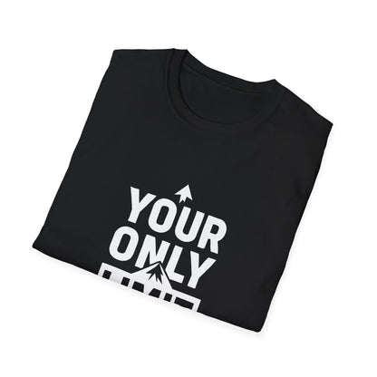 Your Only Limit Is You Motivational T‑Shirt – Inspirational Graphic Tee for Positive Mindset
