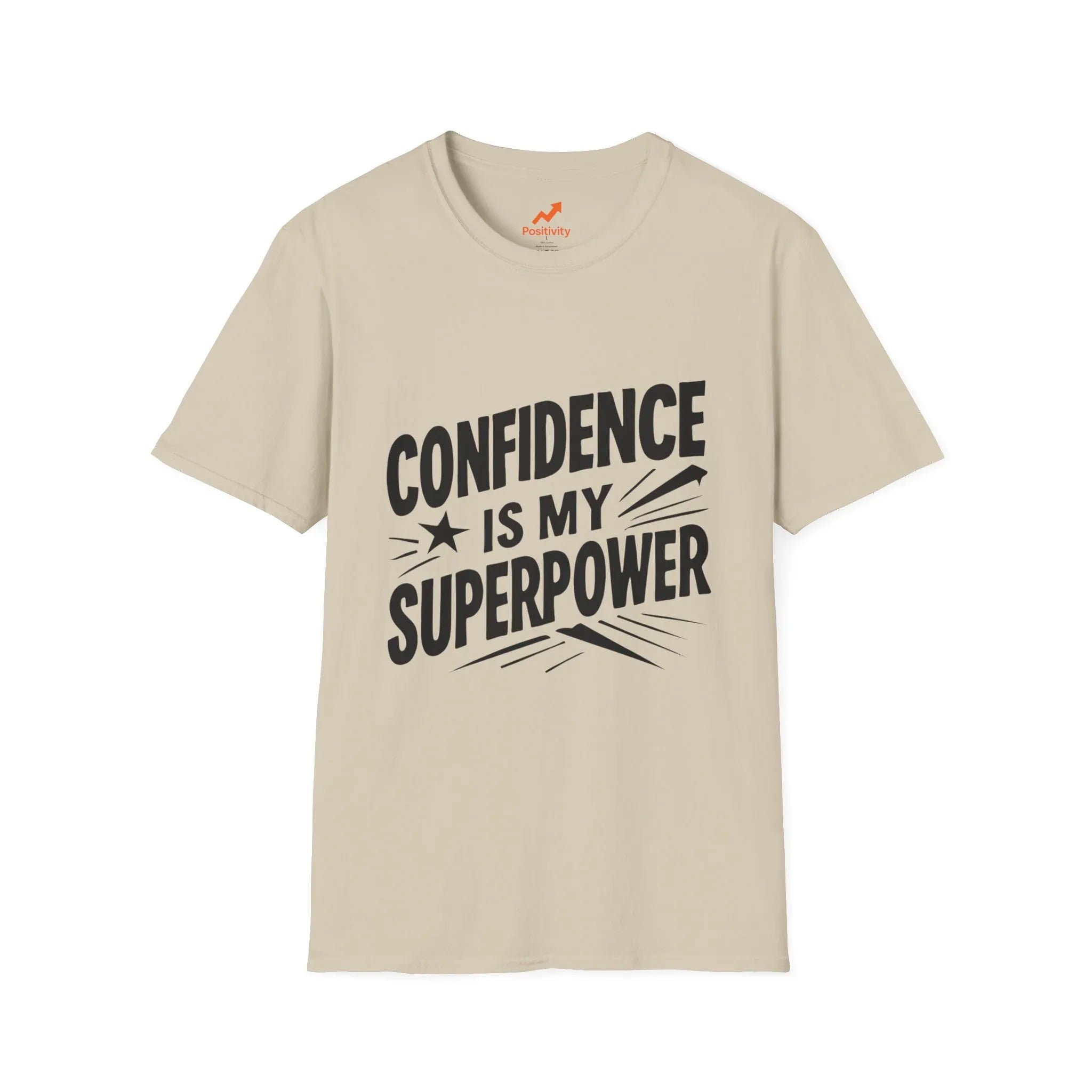 Confidence Is My Superpower T-Shirt - Positivity Prints