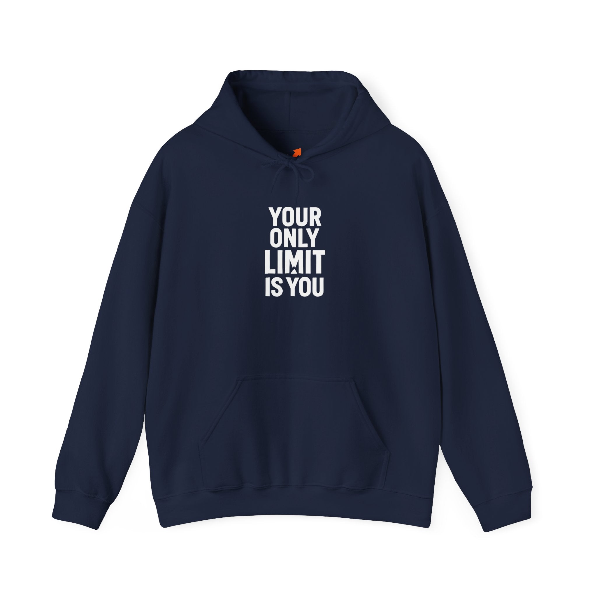 Motivational Hoodie — "Your Only Limit Is You" Inspirational Pullover - Positivity Prints