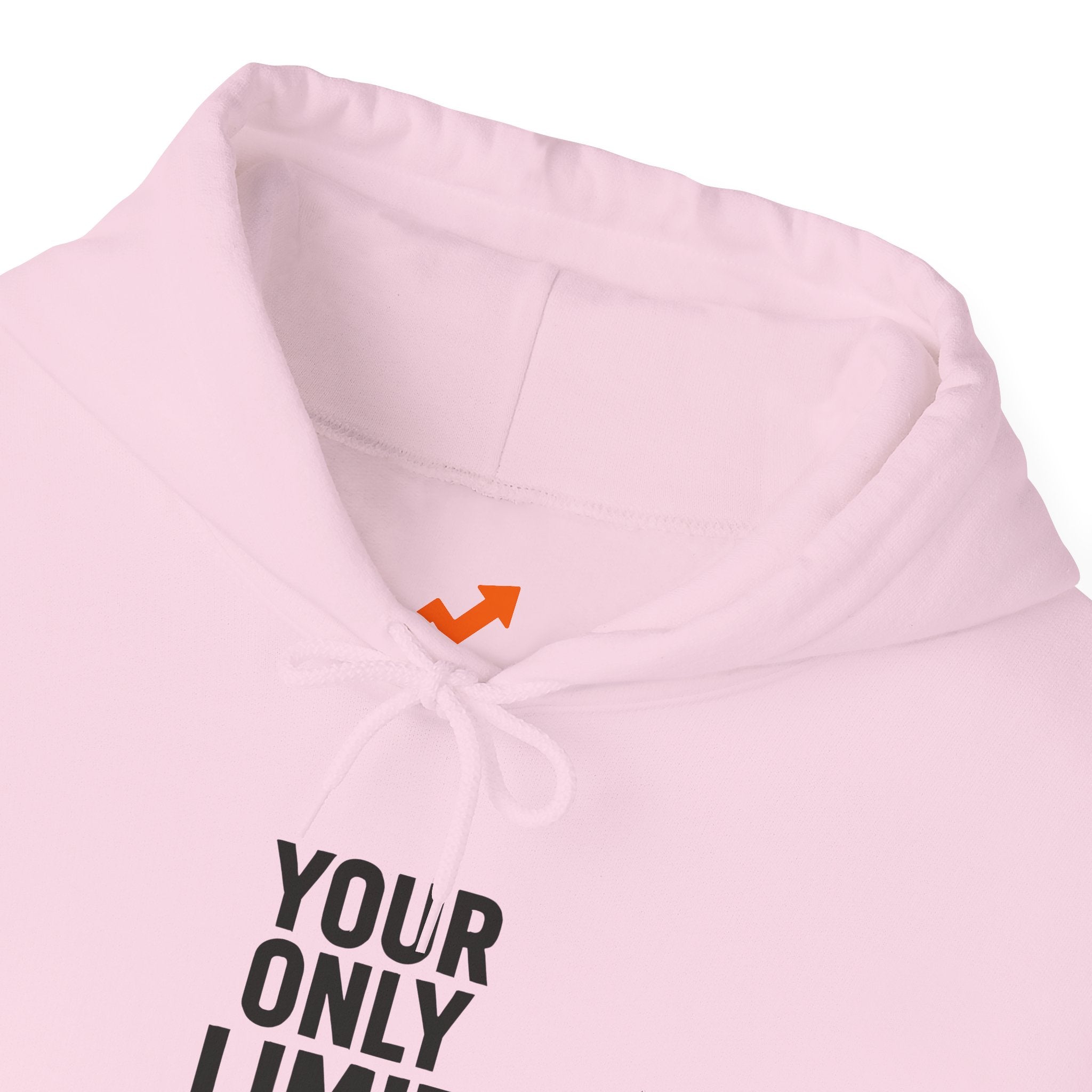 Motivational Hoodie — "Your Only Limit Is You" Inspirational Pullover - Positivity Prints
