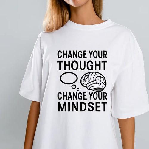 Change Your Thought Change Your Mindset - Positivity Prints