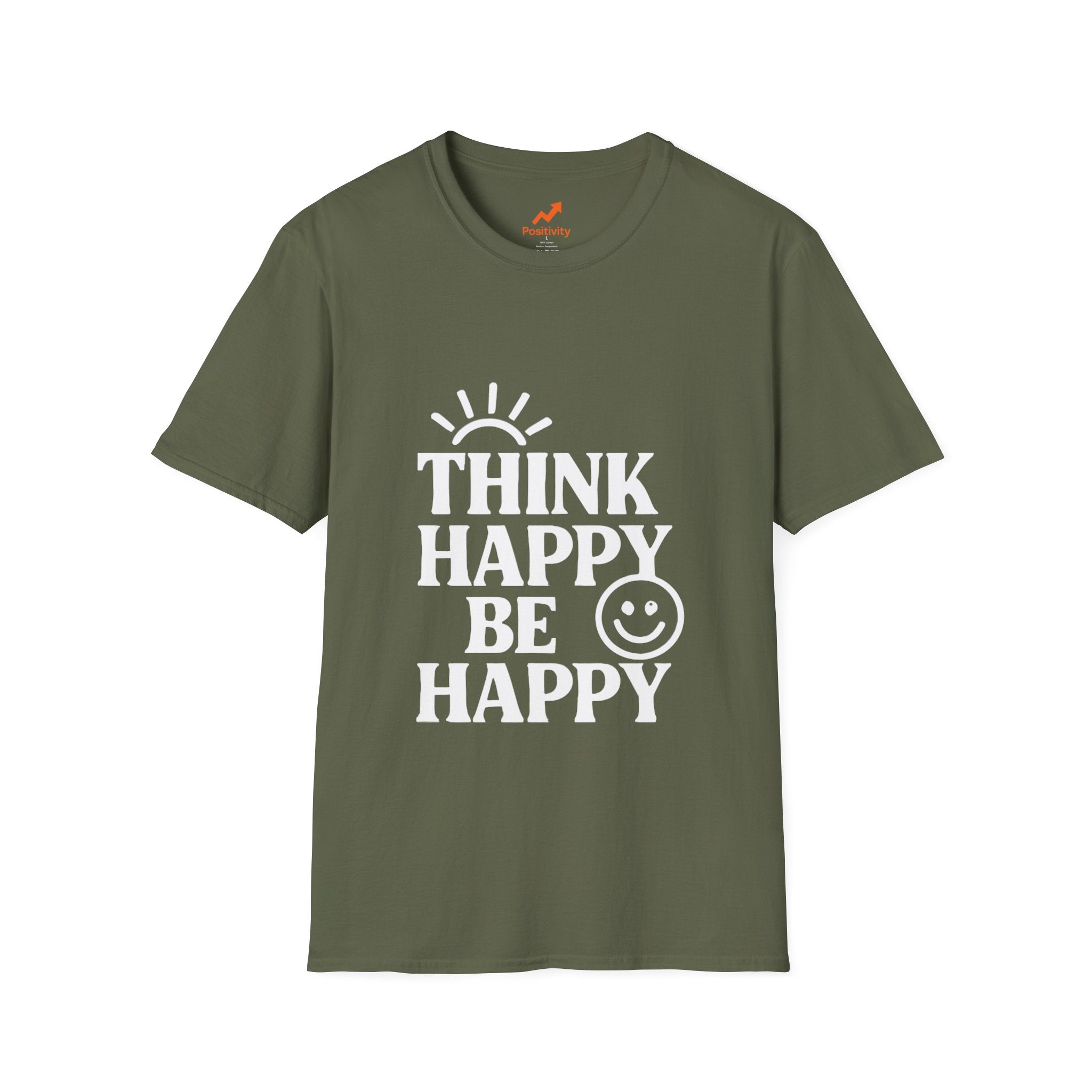 Think Happy Be Happy - Positivity Prints