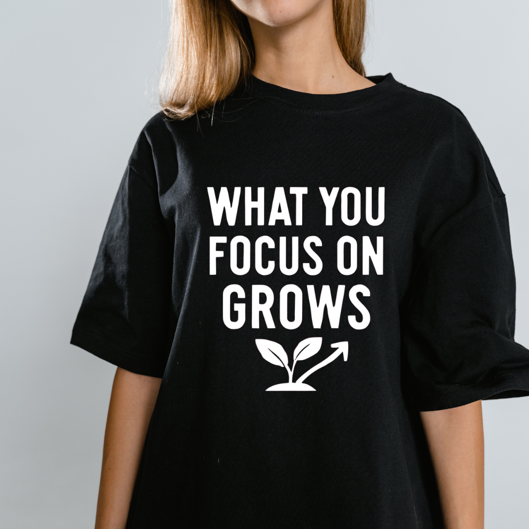 What You Focus On Grows - Positivity Prints