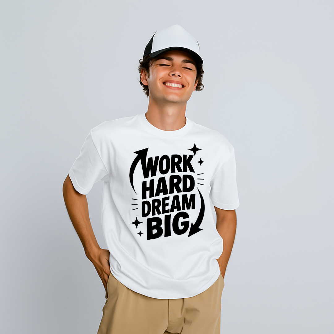 Work Hard Dream Big - Positivity Prints
