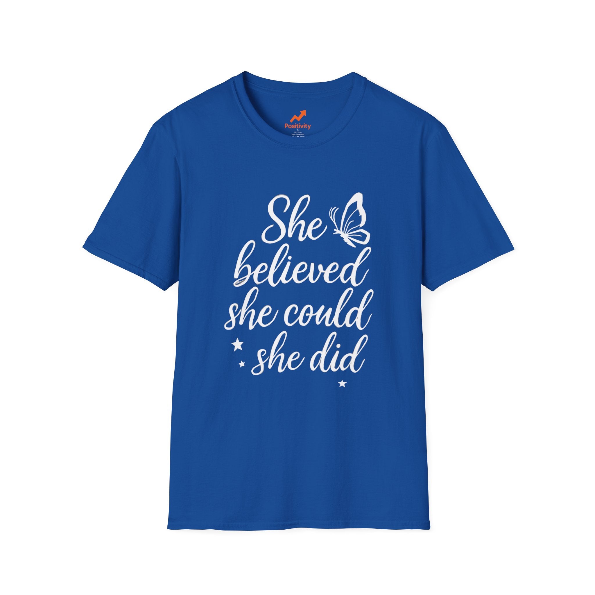 She Believed She Could So She Did it - Positivity Prints