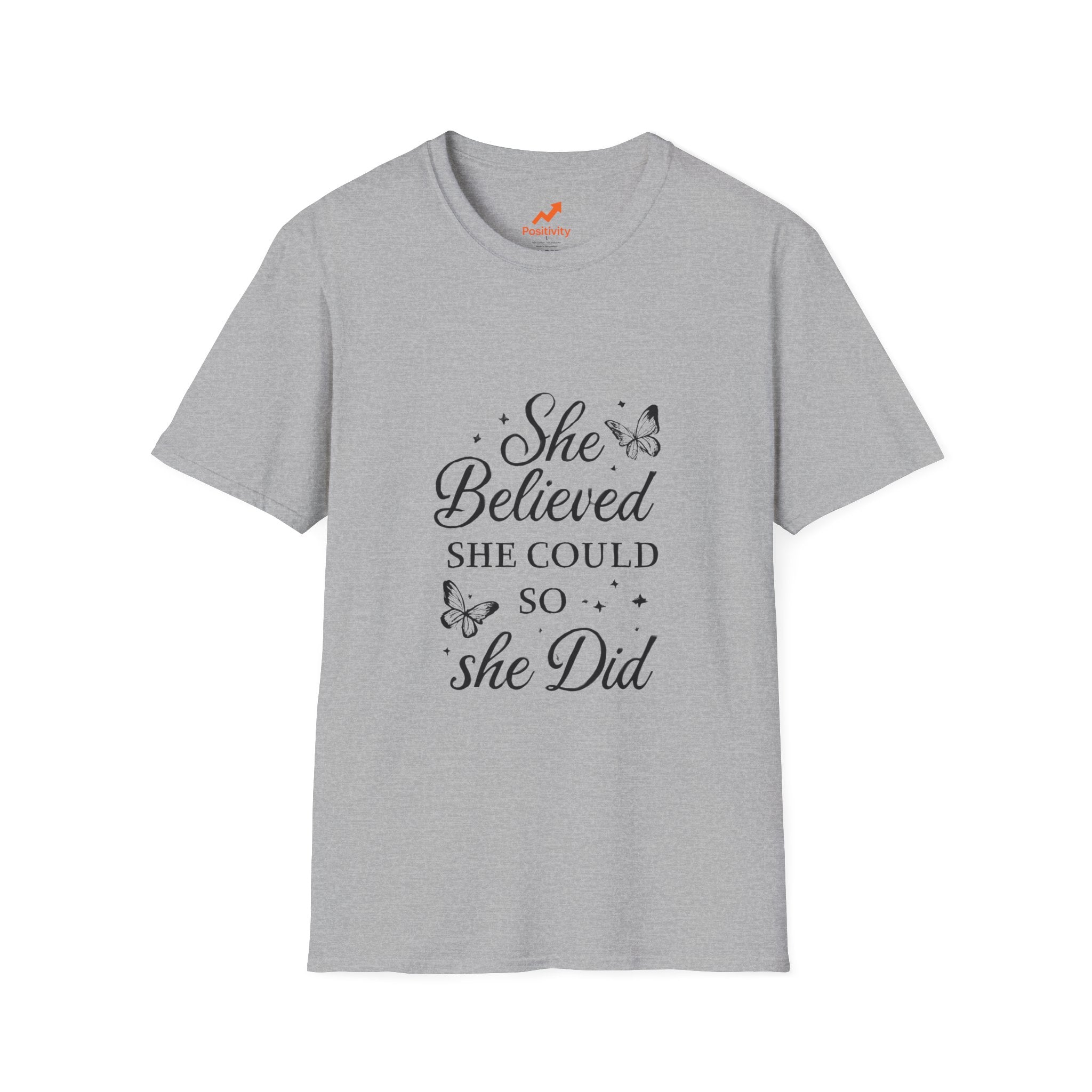 She Believed She Could So She Did - Positivity Prints