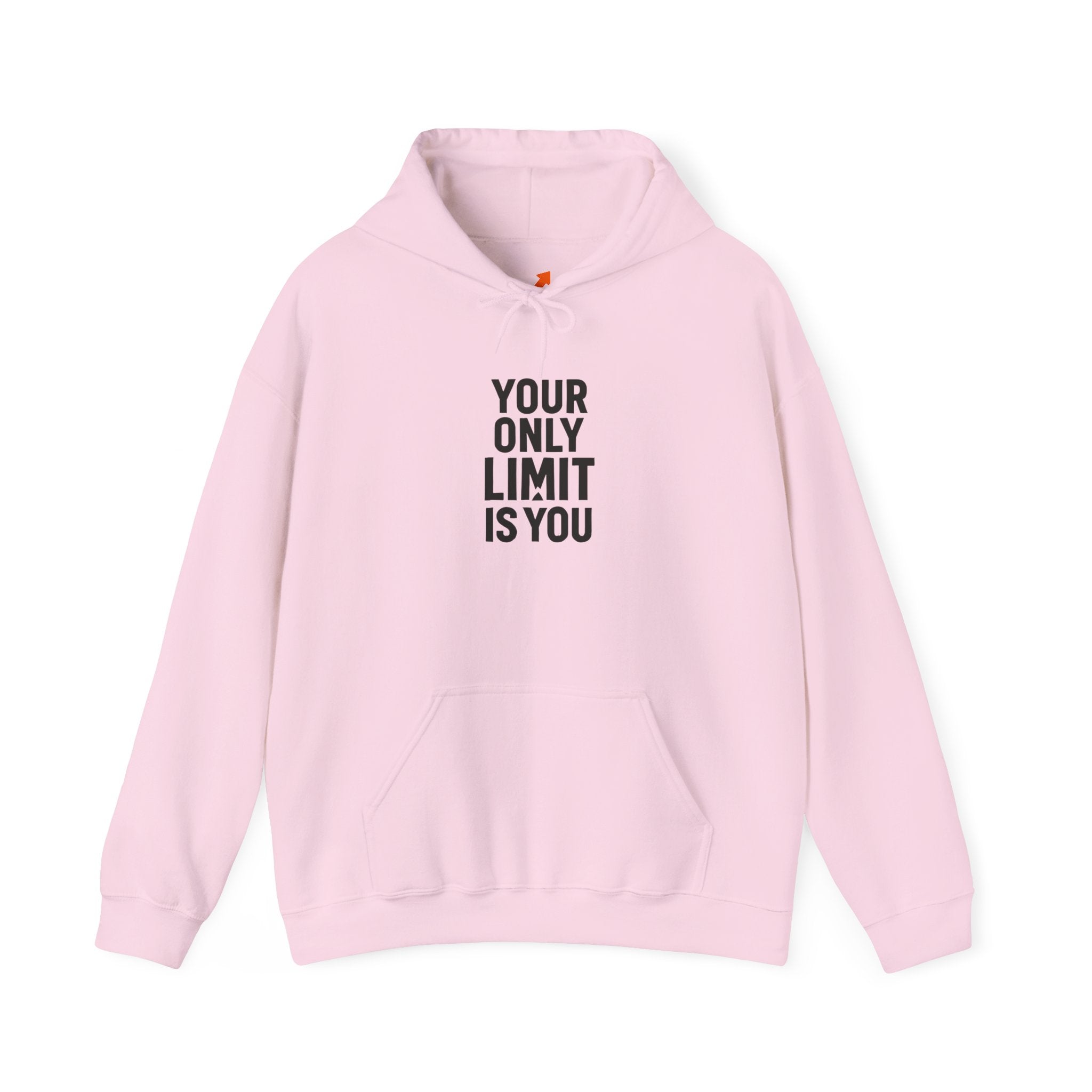 Motivational Hoodie — "Your Only Limit Is You" Inspirational Pullover - Positivity Prints
