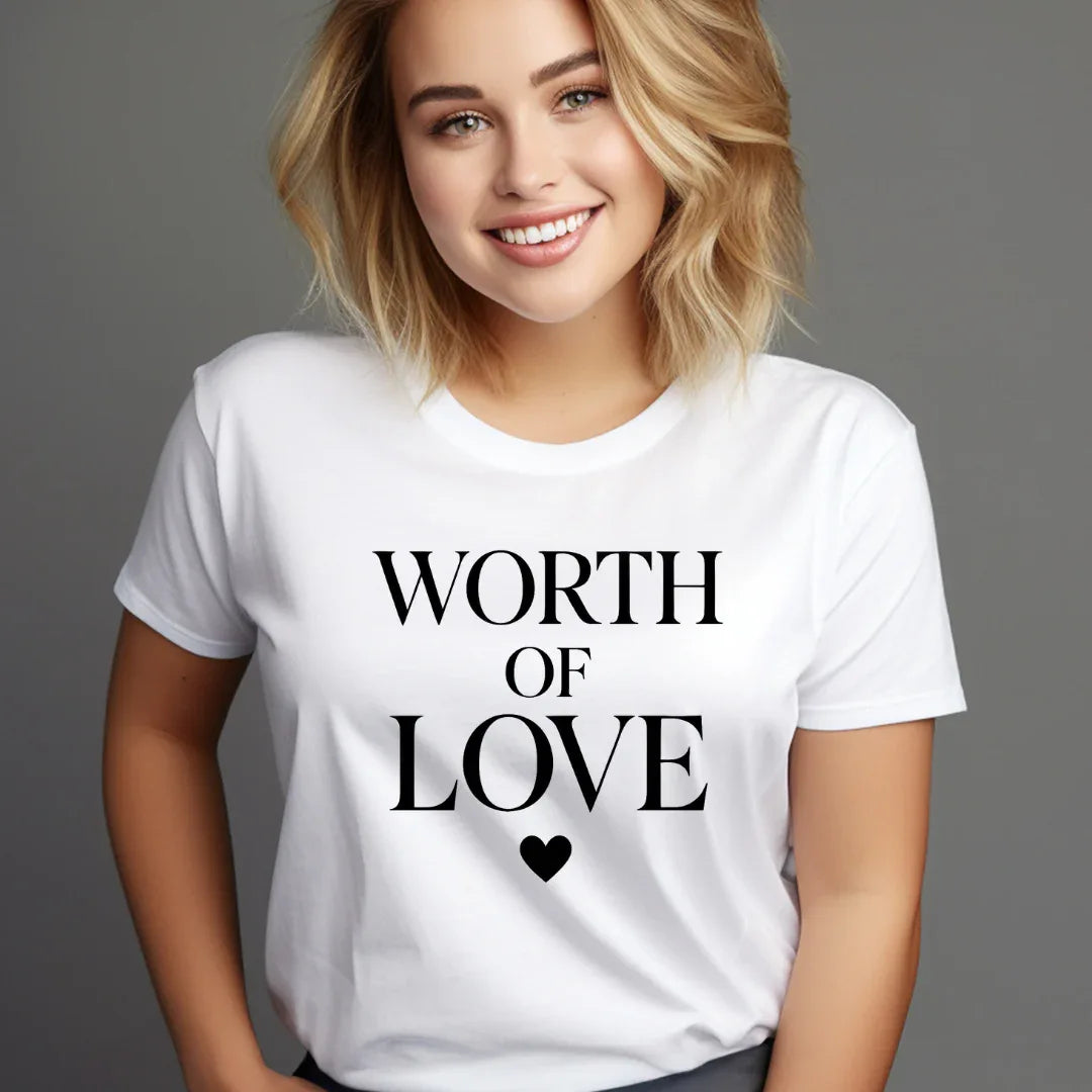 Worth Of Love - Positivity Prints