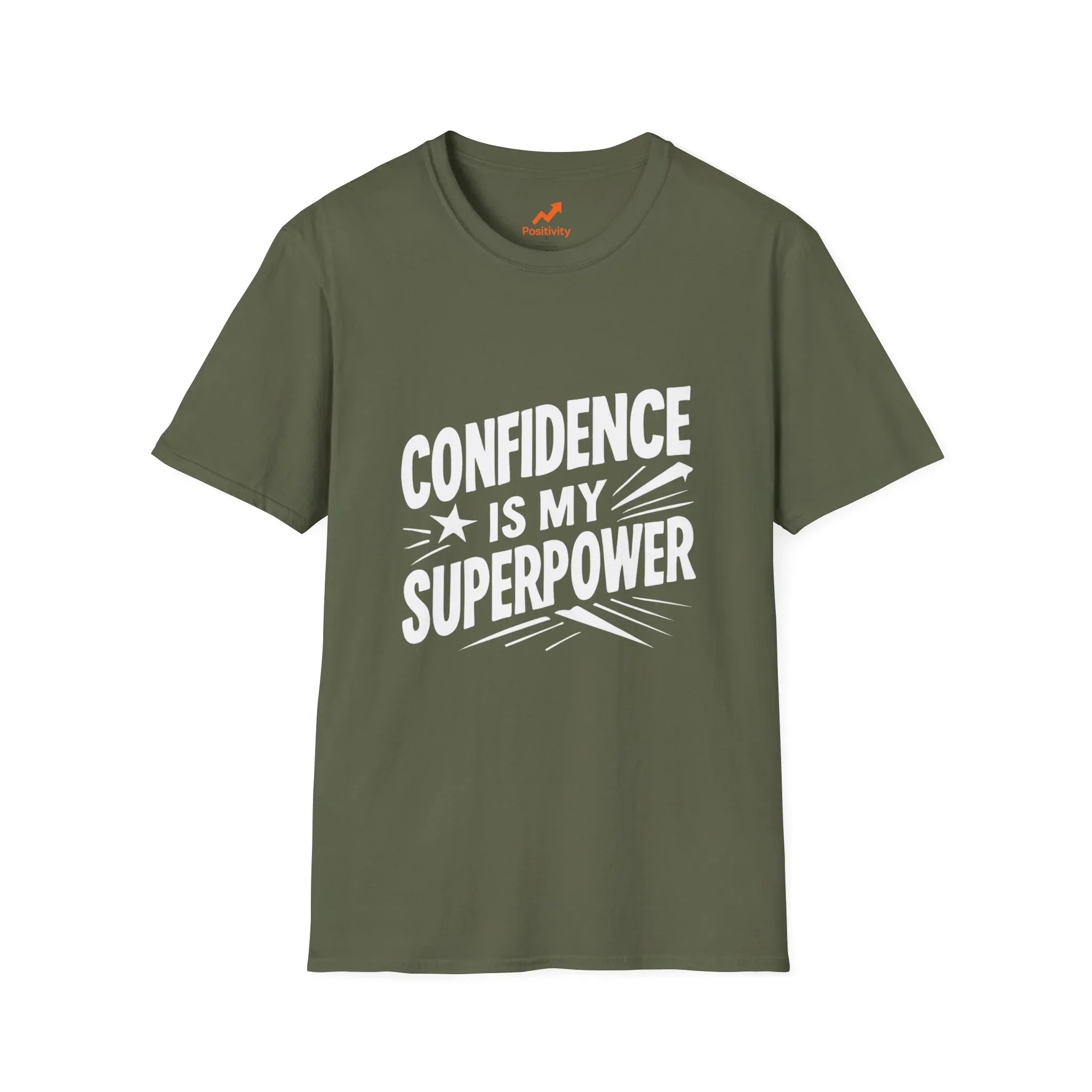 Confidence Is My Superpower T-Shirt - Positivity Prints