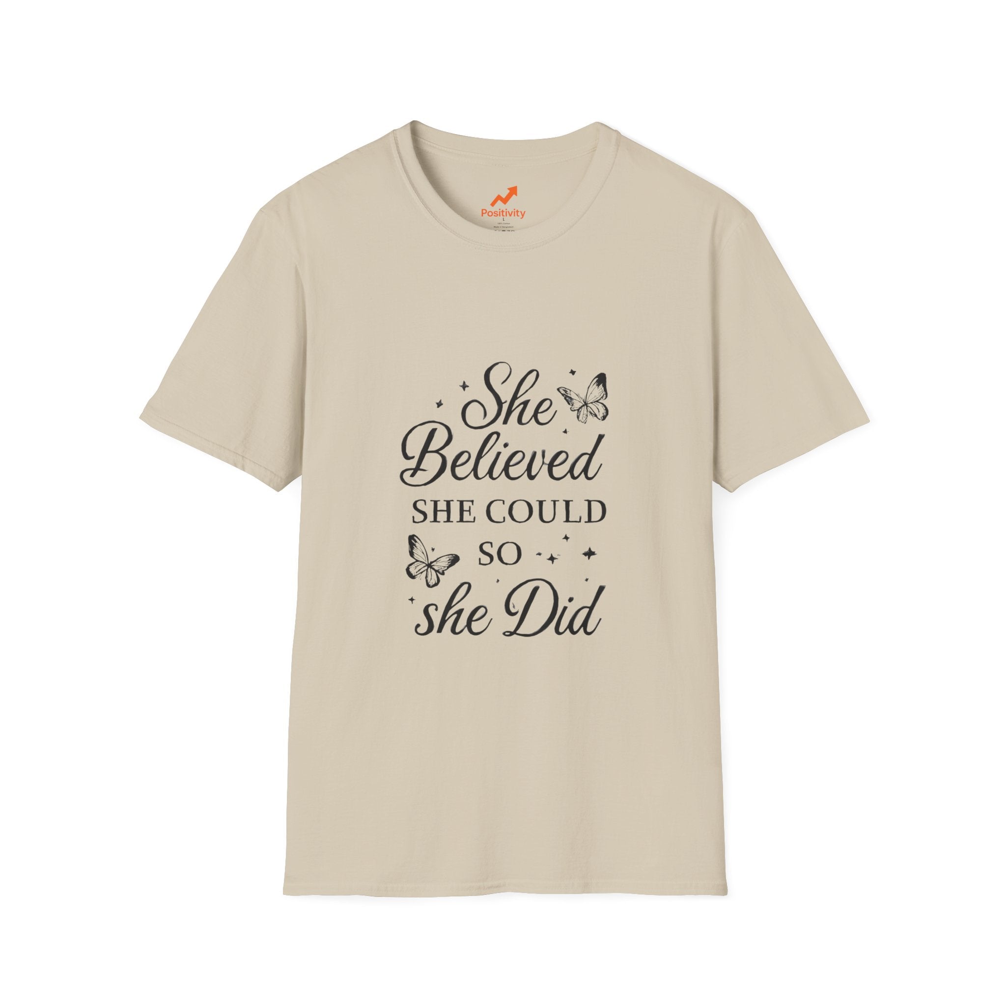 She Believed She Could So She Did - Positivity Prints