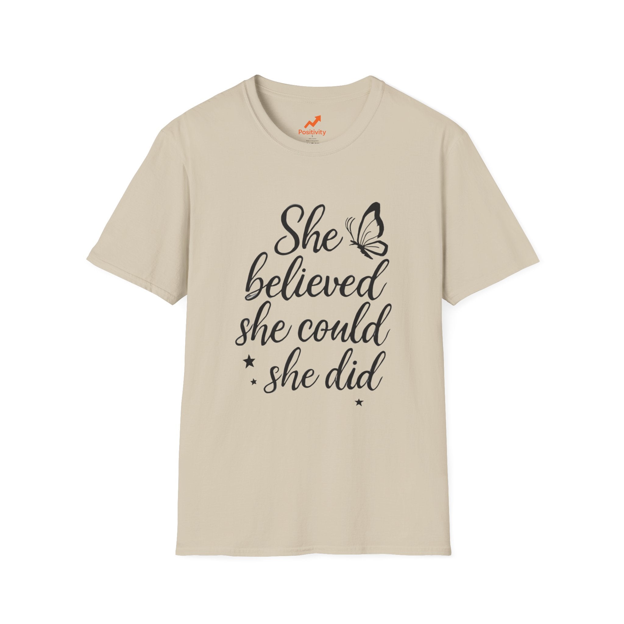 She Believed She Could So She Did it - Positivity Prints