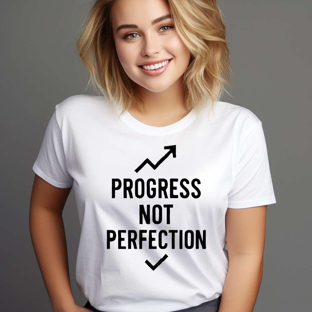 Progess Not Perfection - Positivity Prints
