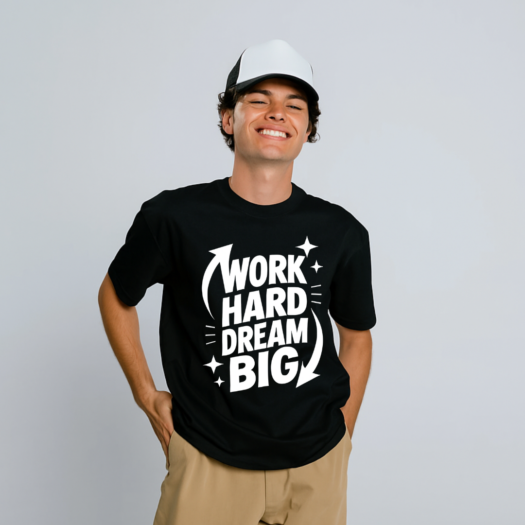 Work Hard Dream Big - Positivity Prints