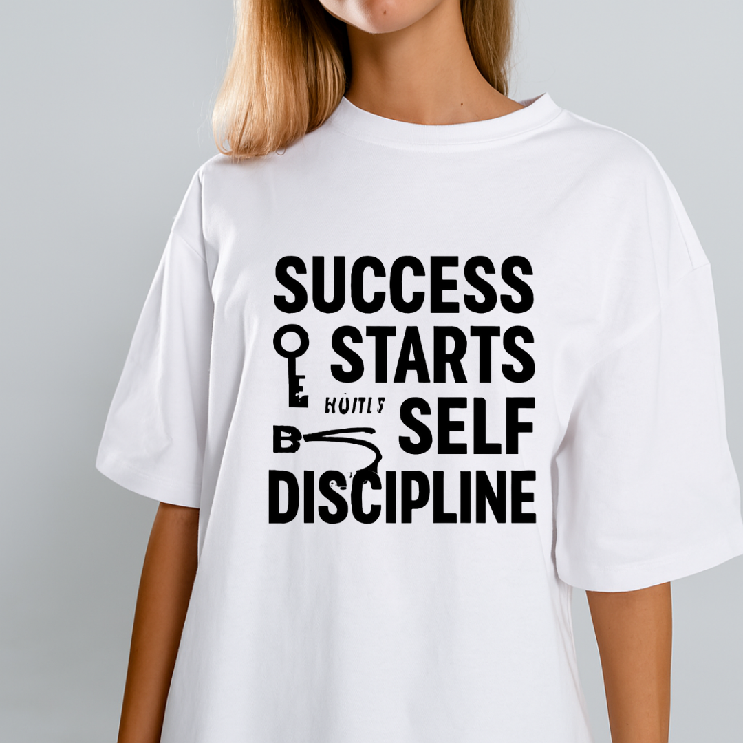 Success Starts With Self Discipline - Positivity Prints