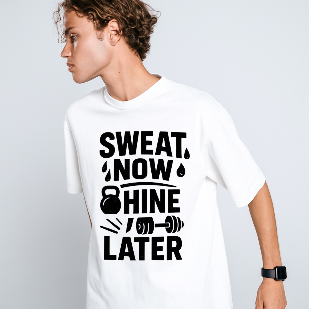 Sweat Now Shine Later - Positivity Prints