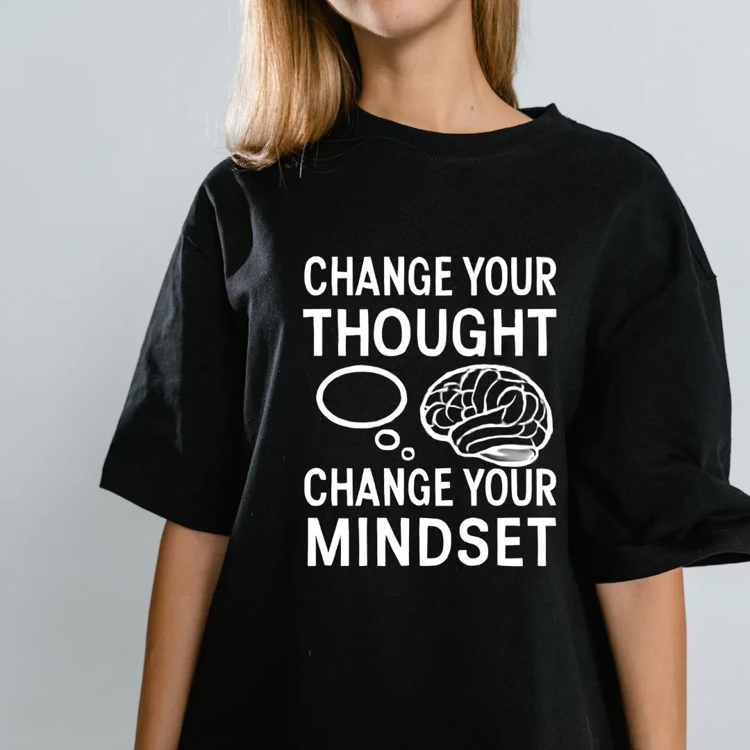 Change Your Thought Change Your Mindset - Positivity Prints